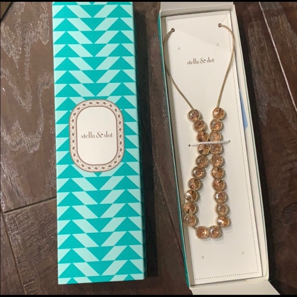 Stella & Dot Rhinestone Necklace 🤩